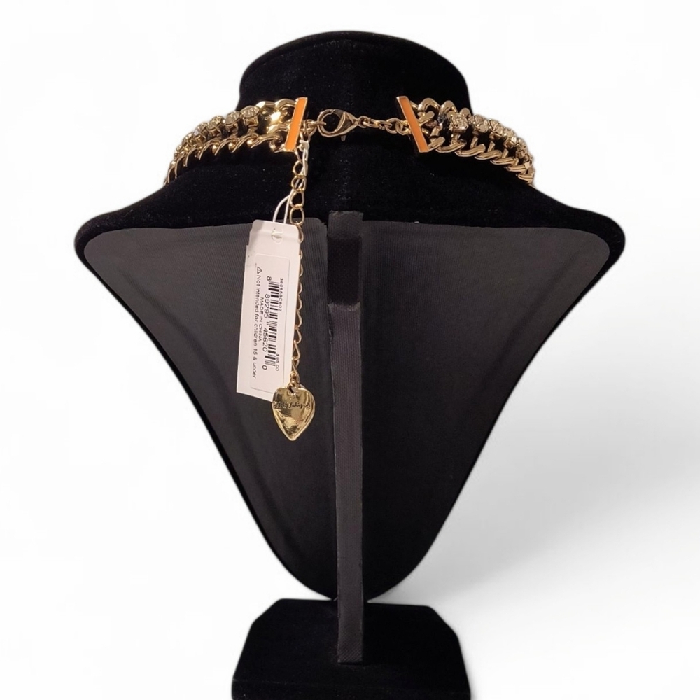 Betsey Johnson Leopard Paws Necklace - Picture 5 of 5
